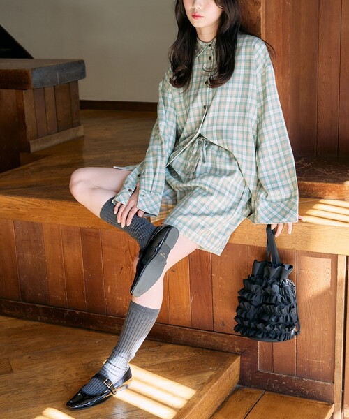 FREAK'S STORE パンツ 限定展開 チェック柄 ショート パンツ