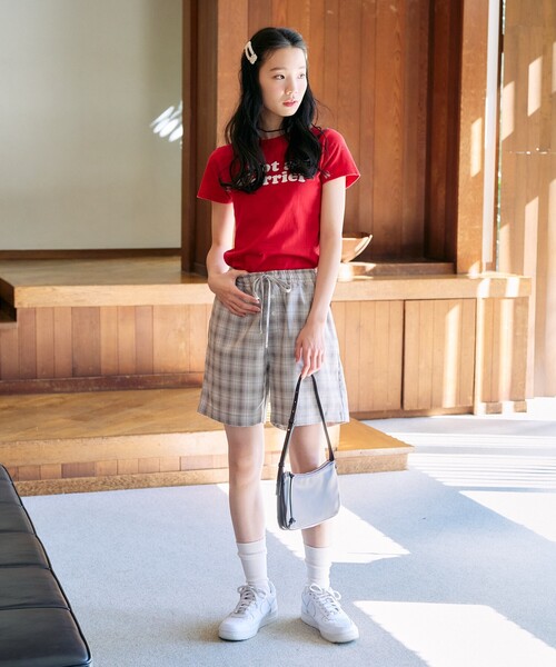 FREAK'S STORE パンツ 限定展開 チェック柄 ショート パンツ