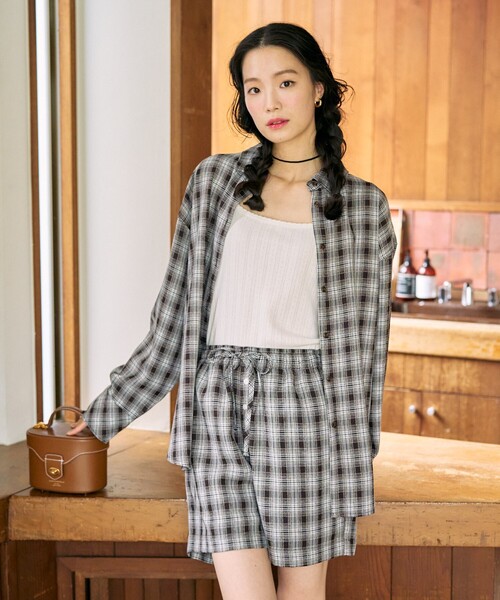 FREAK'S STORE パンツ 限定展開 チェック柄 ショート パンツ