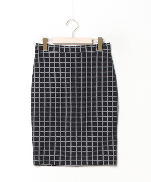 満点の MAXMARA WEEKEND チェック柄スカート Mara」 Max 「Weekend LINE スカート