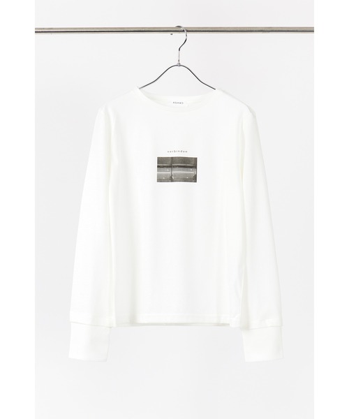 tシャツ AGAWD フォトロゴプリントＴ　 レディース メンズ