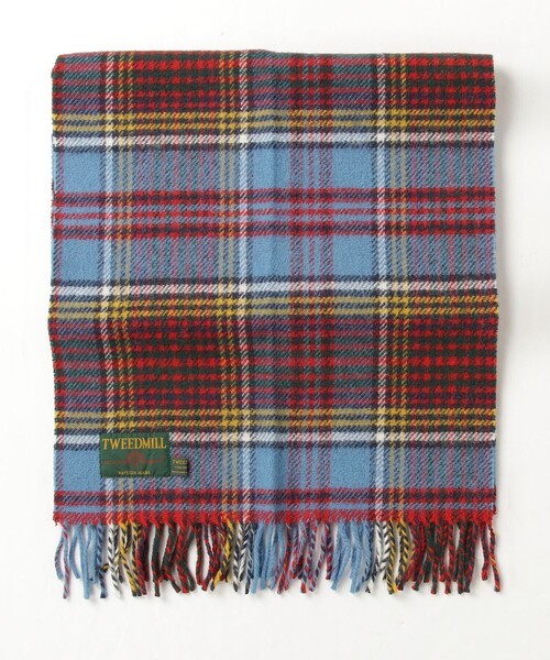 TWEED MILL（ツイードミル） ストール FREE ブルー系その他 レディース