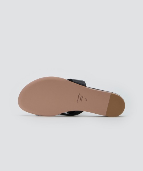 ■PELLICO■MIELE ミエレ トングサンダル1CM PELLICO サンダル MIELE トングサンダル 1.0cm BLACK レディース