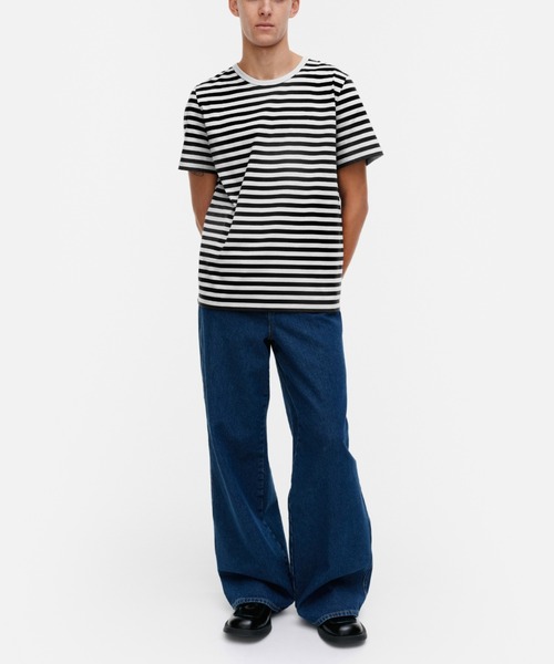tシャツ Tasaraita / unisex t-shirt レディース メンズ marimekko tシャツ Tasaraita / unisex t-shirt レディース