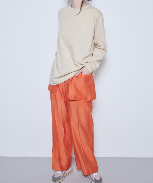 Muel Chic（ミュエルシック） パンツ Sint sheer pants シントシアー