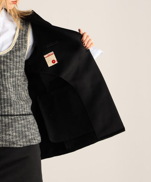 BACCA（バッカ） テーラードジャケット 34 ブラック レディース