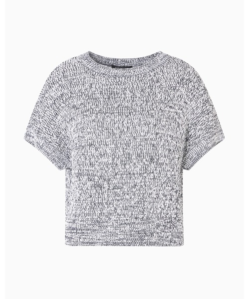 ニット セーター 「A|X アルマーニ エクスチェンジ」「ZOZO限定」半袖ニットプルオーバー レディース ARMANI EXCHANGE ニット セーター 「A|X アルマーニ