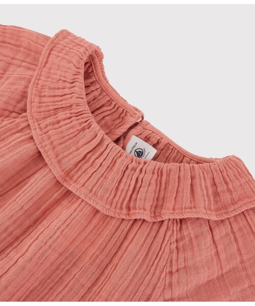 [PETIT BATEAU] [KIDS] короткий рукав блуза 10YEAR розовый Kids 