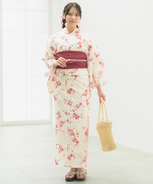 もも【新品】洗えるゆかた4点セット半幅帯⭐︎帯ひも⭐︎帯留⭐︎ 楽天市場】＼超目玉！☆9,990円⇒6,993円／クーポンで30%OFF☆8