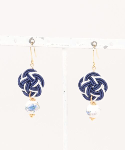 TONE（トネ） ピアス 「Shin」「Shin」水引梅結びピアス(MA