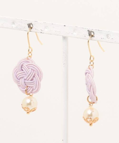 TONE（トネ） ピアス 「Shin」「Shin」水引梅結びピアス(MA