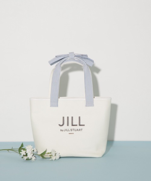 JILL by STUART トートバッグ デタッチャブルリボントート大