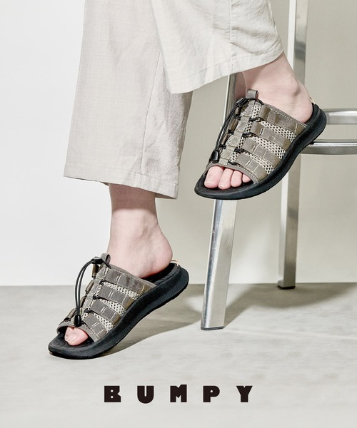 BUMPY PACKABLE ブラック M RF0481 BUMPY サンダル PACKABLE / バンピーパッカブル メンズ