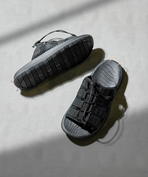 BUMPY PACKABLE ブラック M RF0481 BUMPY サンダル PACKABLE / バンピーパッカブル メンズ