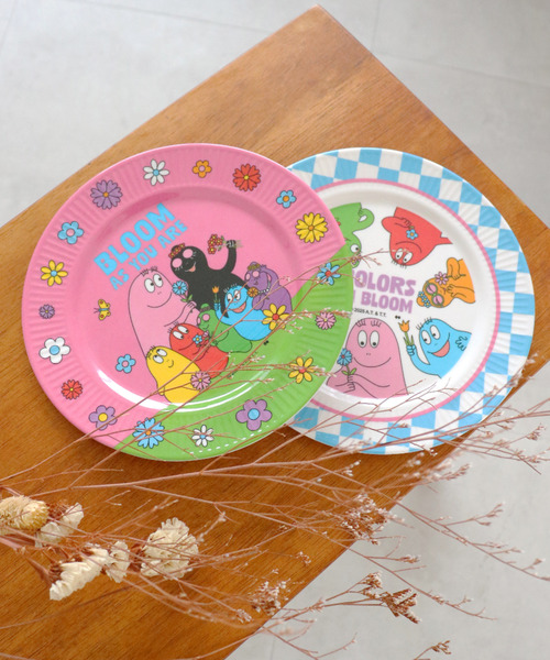 食器 「BARBAPAPA/バーバパパ」MELAMINE PLATE S/メラミン