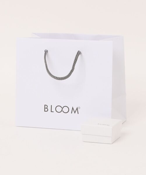 ピアス シルバー K10 イエローゴールド キュービックジルコニア クローバー ピアス BLOOM/ブルーム レディースの画像
