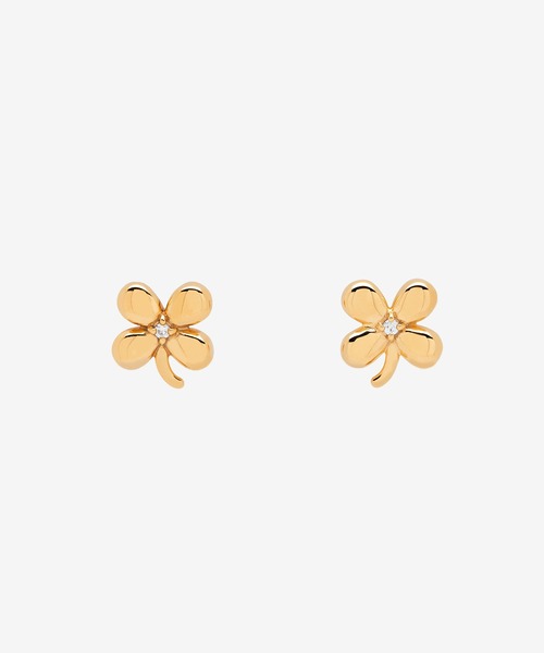 【新品未使用箱付き】BLOOMブルームK10イエローゴールドアメリカンピアス BLOOM（アクセサリー） ピアス K10 イエローゴールド フープ