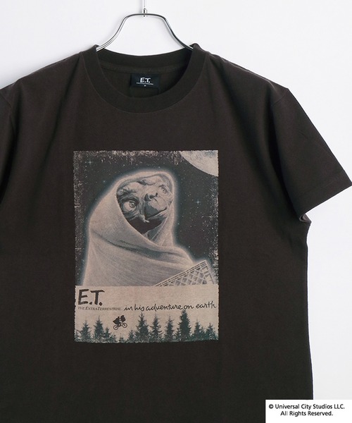 WESTSEA（ウエストシー） tシャツ E.T. 半袖 MOVIE Tシャツ メンズ 