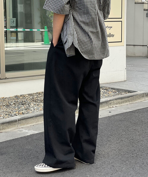 CIAOPANIC チノパン ワンタックワイドチノパンツ メンズ
