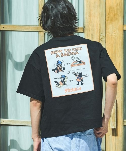 サウナボーイ☆　Lサイズ　GAKKIN BUDSPOOL 非売品 Tシャツ サウニルバーナ「半袖ショートスリーブTシャツ」 | SAUNIRVANA S/S Tee
