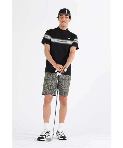 新品タグ付き未使用　NEW BALANCE GOLF 総柄　ゴルフハーフパンツ ニューバランス ゴルフ ハーフパンツ ショートパンツ シャドー