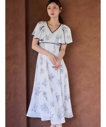 ワンピース パイピングフラワー花柄ワンピース｜ZOZOTOWN Yahoo!店
