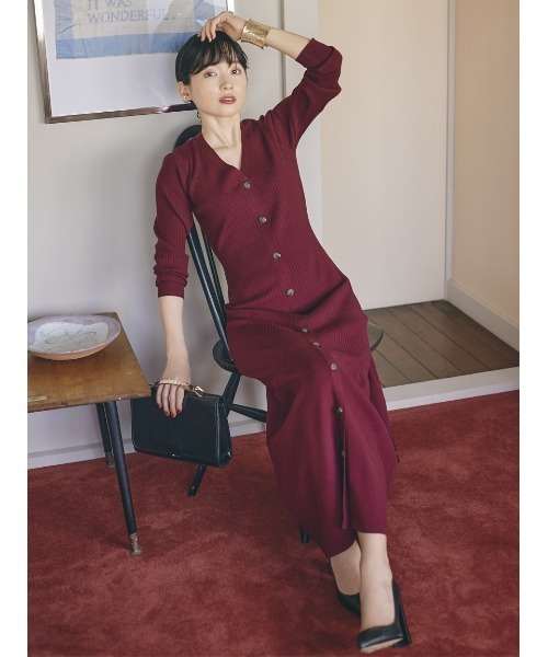 Stylevoice for xxx（スタイルヴォイスフォー） ニットワンピース FREE