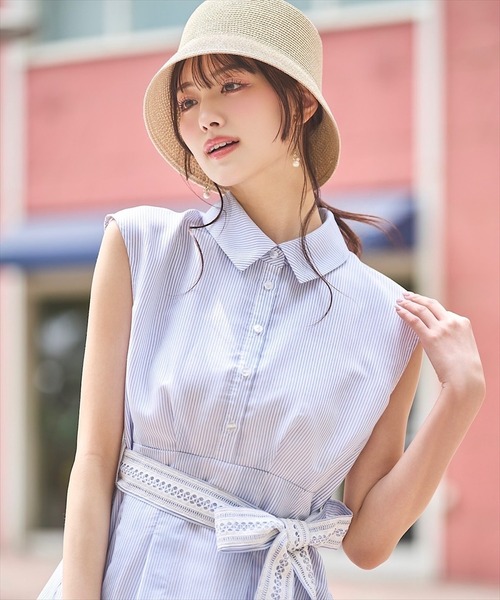 【新品未使用】Swingle ワンピース セール 50%OFF】千鳥ショートジャケット×ワンピースセットアップ