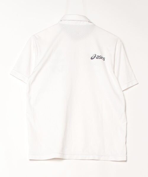 「ASICS」 半袖Tシャツ S ホワイト メンズ