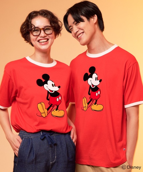 tシャツ Mickey/Arnold Palmer/シェア フロッキーTシャツ レディース メンズ