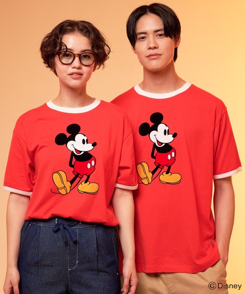 tシャツ Mickey/Arnold Palmer/シェア フロッキーTシャツ レディース メンズ Disney tシャツ Mickey/Arnold Palmer/シェア フロッキーTシャツ