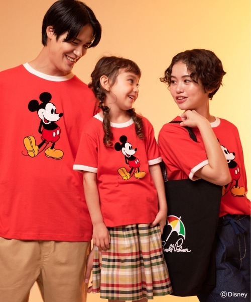 tシャツ Mickey/Arnold Palmer/シェア フロッキーTシャツ レディース メンズ Disney tシャツ Mickey/Arnold Palmer/シェア フロッキーTシャツ