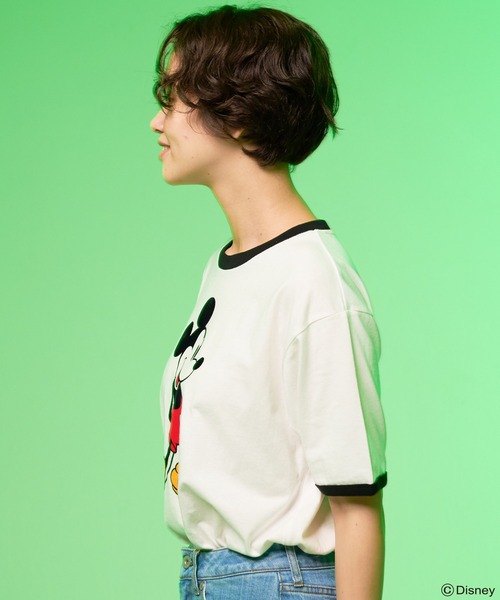 Disney tシャツ Mickey/Arnold Palmer/シェア フロッキーTシャツ