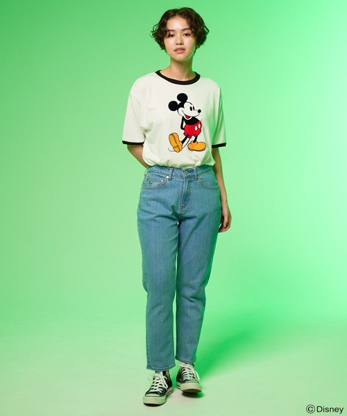 tシャツ Mickey/Arnold Palmer/シェア フロッキーTシャツ レディース メンズ Disney tシャツ Mickey/Arnold Palmer/シェア フロッキーTシャツ