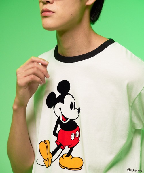 tシャツ Mickey/Arnold Palmer/シェア フロッキーTシャツ レディース メンズ Disney tシャツ Mickey/Arnold Palmer/シェア フロッキーTシャツ