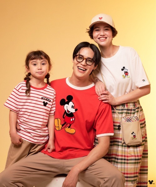 tシャツ Mickey/Arnold Palmer/シェア フロッキーTシャツ レディース メンズ Disney tシャツ Mickey/Arnold Palmer/シェア フロッキーTシャツ