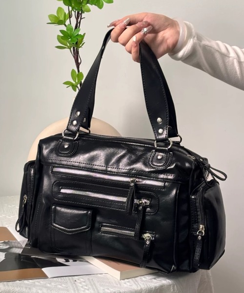 CELENA BEATS ショルダーバッグ バッグ 多機能ポケット PU ショルダー
