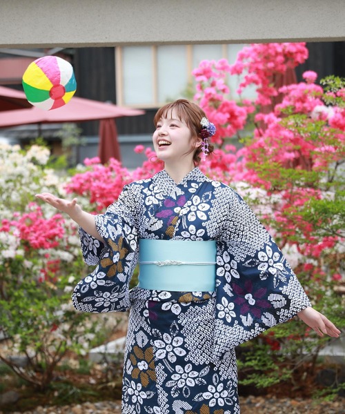 透月♪ふわり 闇燈に絢爛紫陽花★高級変わり織り★新品 浴衣 3点セット レディース 透月♪ふわり 闇燈に絢爛紫陽花☆高級変わり織り☆新品