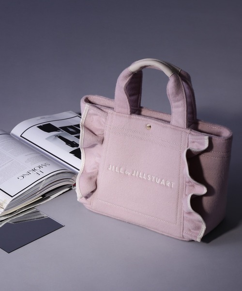 新品タグ付き　ジルスチュアート　ハンドバック　2way キャンバス　総柄　ピンク JILL by STUART 「JILL STUART」 ハンドバッグ FREE ピンク