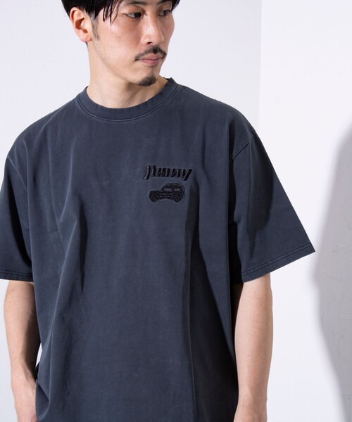 「WILDERNESS EXPERIENCE」 半袖Tシャツ「suzukiコラボ」 M ブラック メンズ
