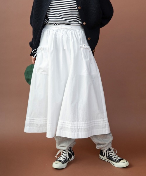 パーリッシィ スカート PAR ICI 50-01SK009-17-1  2017春夏 送料無料    レディース 女性 誕生日プレゼント ギフト 正規品 新品 PAR ICI（パーリッシィ） スカート グランジウォッシュ エプロン風