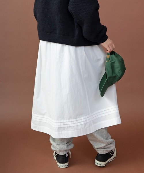 PAR ICI（パーリッシィ） スカート グランジウォッシュ エプロン風