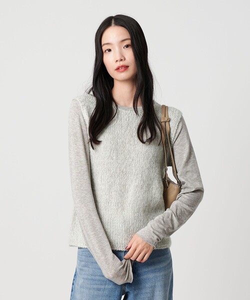 ユナイテッドアローズ　モヘアニット　ニットベスト　ベスト BEAUTY＆YOUTH UNITED ARROWS ニット セーター モヘヤブレンド