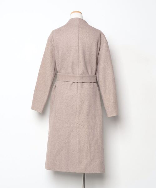 「FREE'S MART」 ノーカラーコート MEDIUM ブラウン レディース_画像2