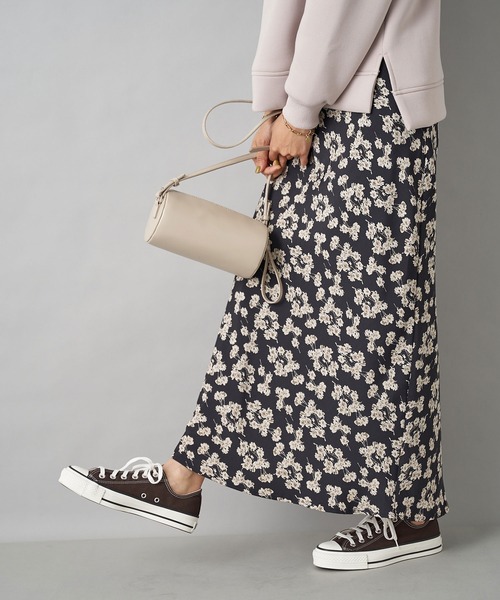 RIVE DROITE ブラックロングスカート サイズ38 RIVE DROITE 「RIVE DROITE」 ロングスカート 38 ブラック レディース