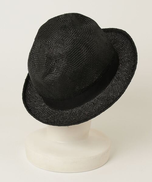 「ALDIES」 ストローハット SMALL ブラック メンズ_画像2