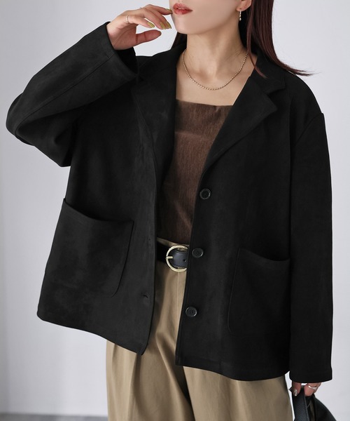 Riberry（リベリー） ジャケット テーラードジャケット スエード