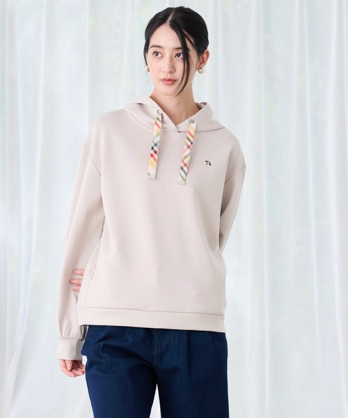 ちょこっと    adore   アドーア　ダンボールパーカー　ポンチョ 花粉ガードダンボールニットポンチョ | axes femme 公式オンライン