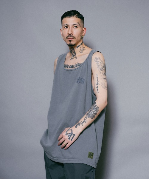 「Subciety」 タンクトップ LARGE ホワイト メンズ_画像7