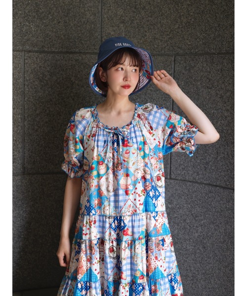 PINK HOUSE（ピンクハウス） 帽子 ハット PH Tea Party REVERSIBLE HAT